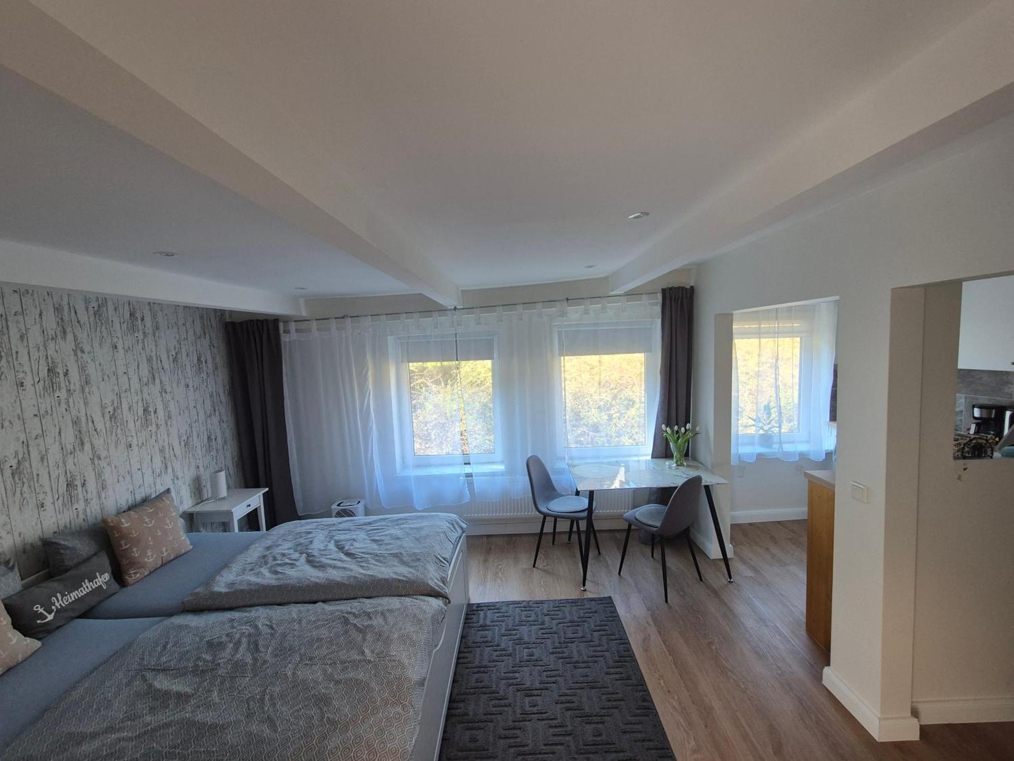 Ruhige Einzimmerwohnung Flensburgo Exterior foto