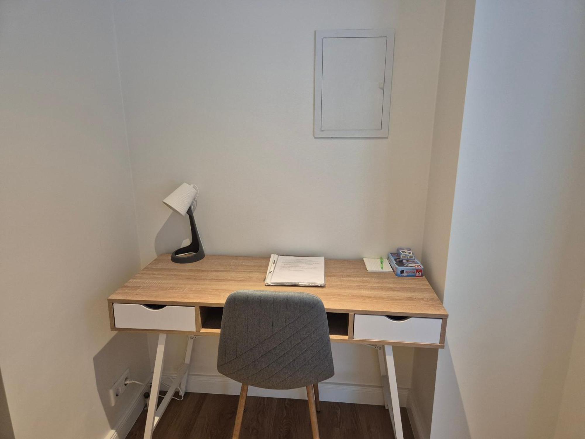 Ruhige Einzimmerwohnung Flensburgo Exterior foto